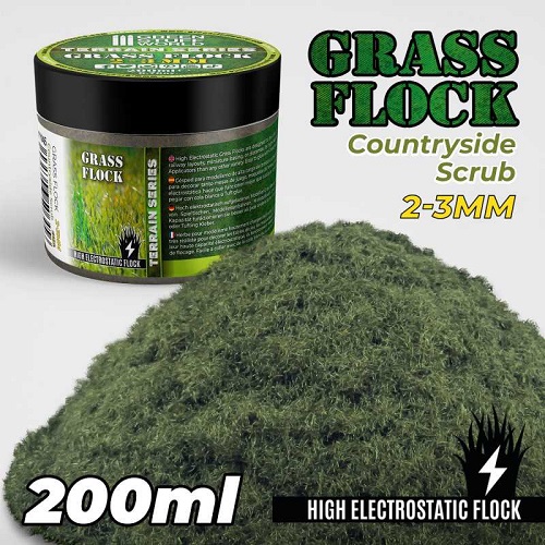 Countryside Scrub Static Grass - 2-3mm