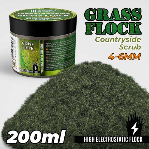 Countryside Scrub Static Grass - 4-6mm