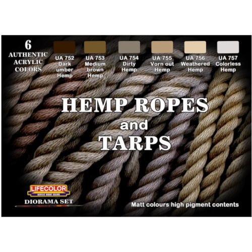 Hemp Ropes and Tarps Paint Set