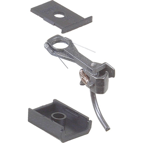 Kadee HO Whisker Metal Coupler with Gearboxes (2 pair) - Medium Overset Shank