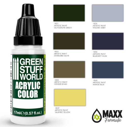 Green Stuff World Acrylic Paint - Aircraft Colors