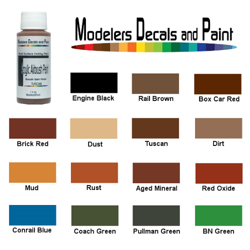Acrylic Airbrush Paint - Modelers Decals and Paint