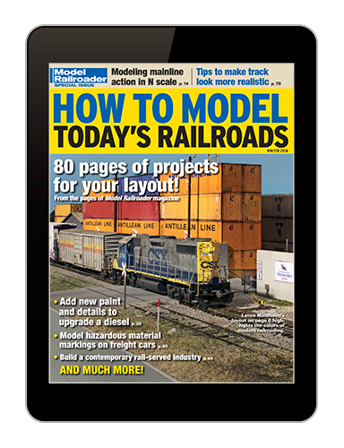 How to Model Today's Railroads Digital
