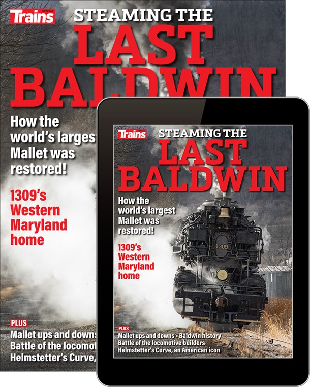 Steaming the Last Baldwin
