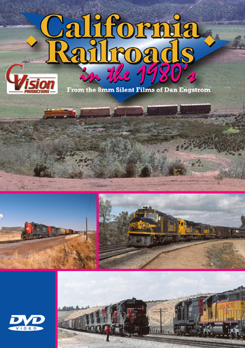 California Railroads in the 1980s DVD
