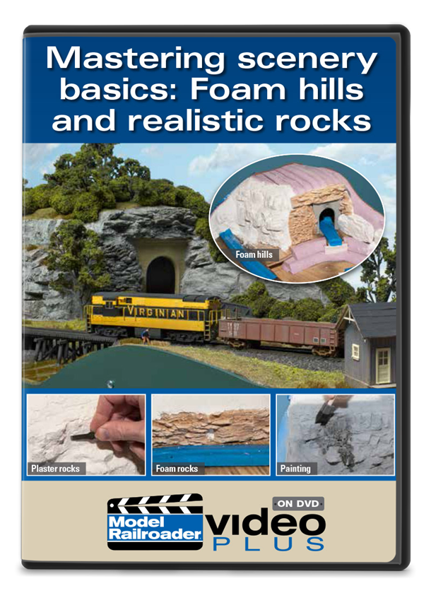 Mastering scenery basics: Foam Hills and Realistic Rocks DVD