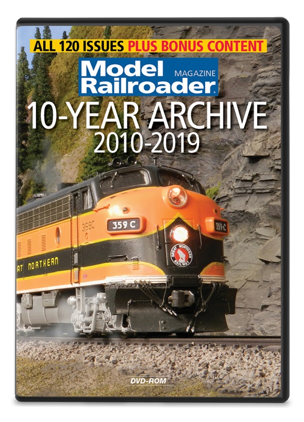 Model Railroader: 10-Year Archive 2010-2019 DVD-ROM
