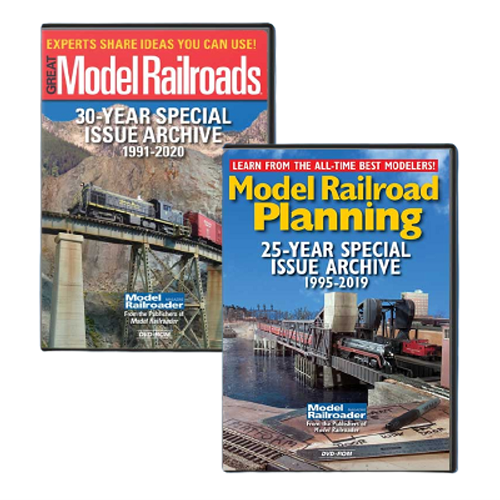 Great Model Railroads and Model Railroad Planning DVD-ROM Bundle