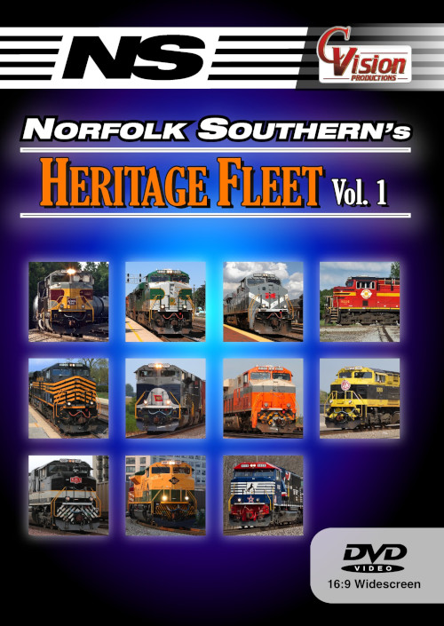 Norfolk Southern's Heritage Fleet Vol. 1 DVD
