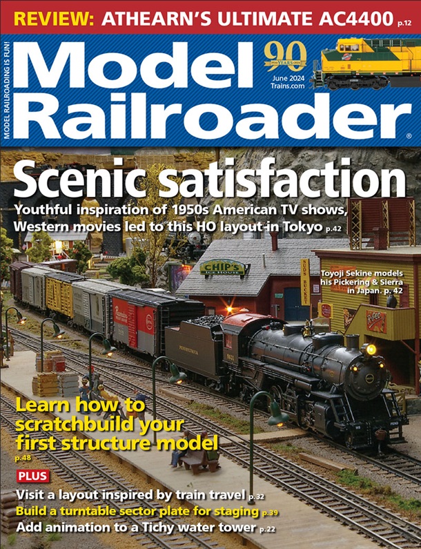 Model Railroader June 2024