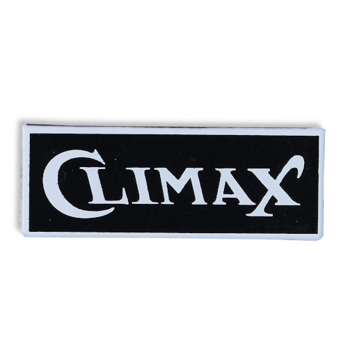 Climax Locomotive Logo Pin