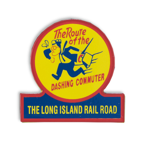 Dashing Dan Long Island Rail Road Pin